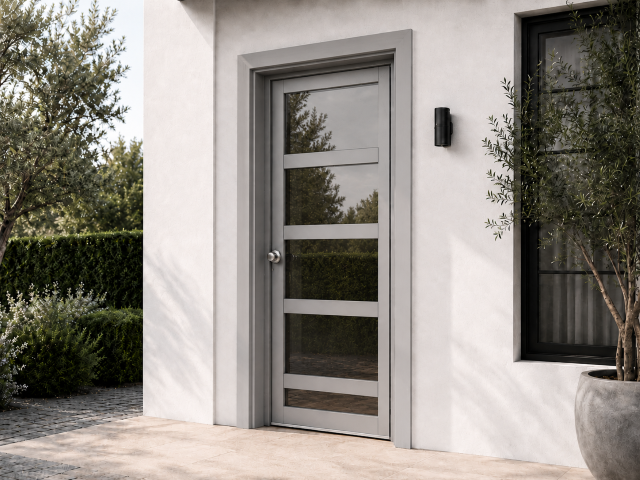 AU_Door_Single Swing_Steel Plate-Lite