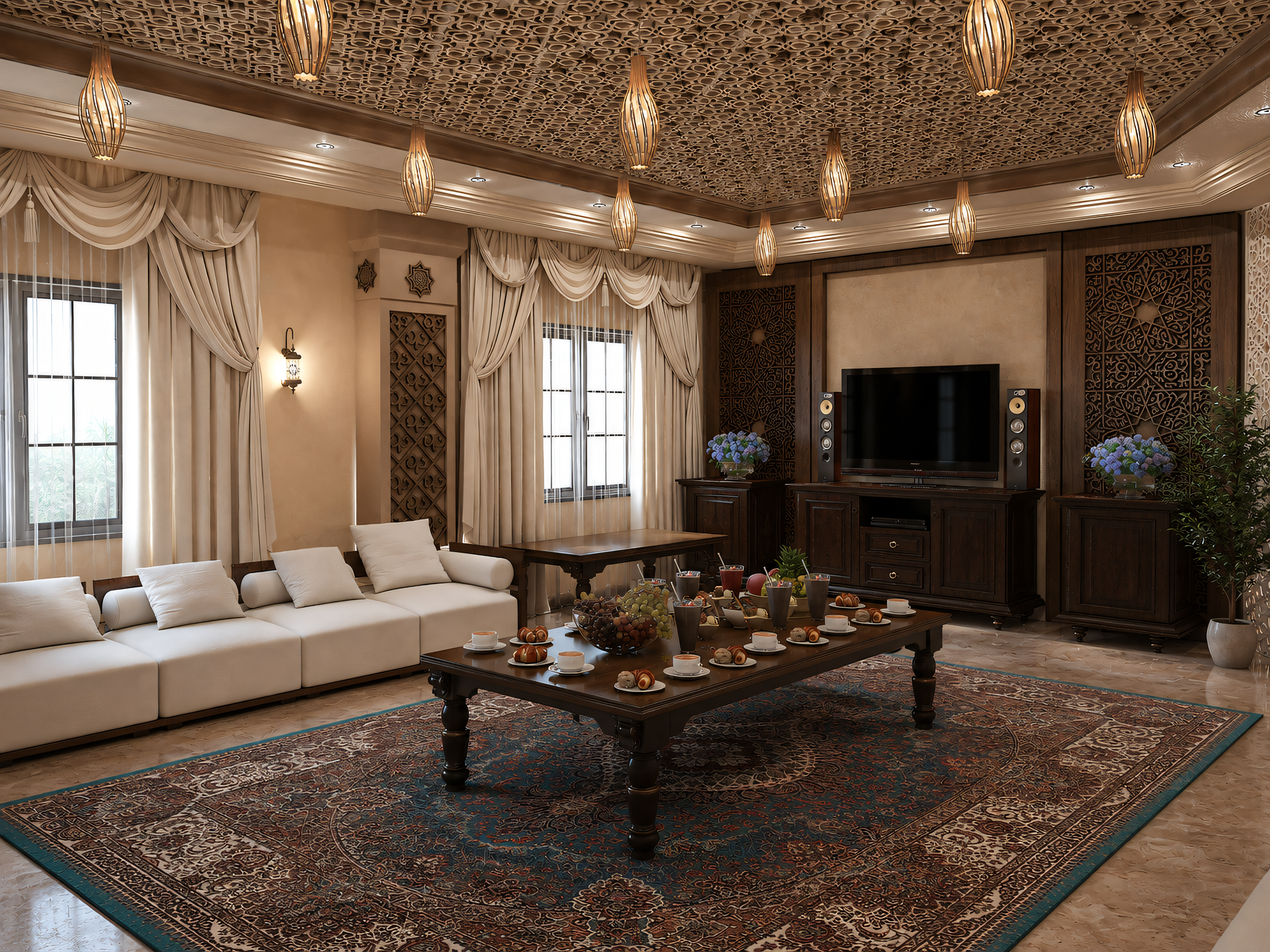 Arabesque Villa Interior — image 2